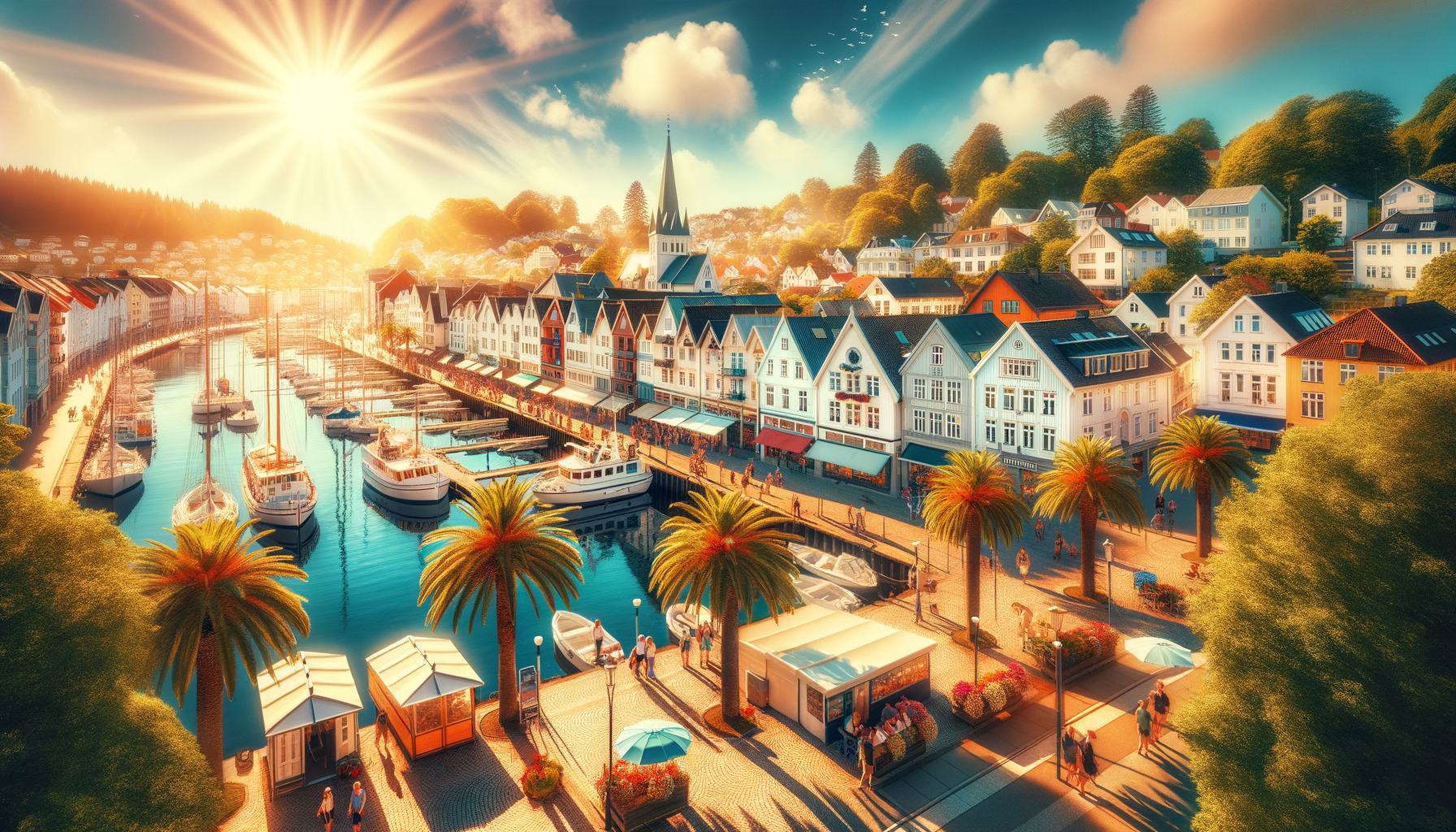 Vue sur Kristiansand